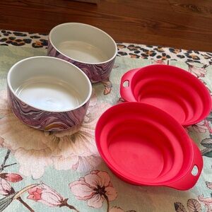 Pet Bowls (2 sets)